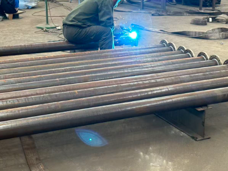 盐城20#无缝注浆管加工108*6钢花管棚管